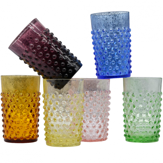 Wasserglas "Nuppenglas" Kristallglas